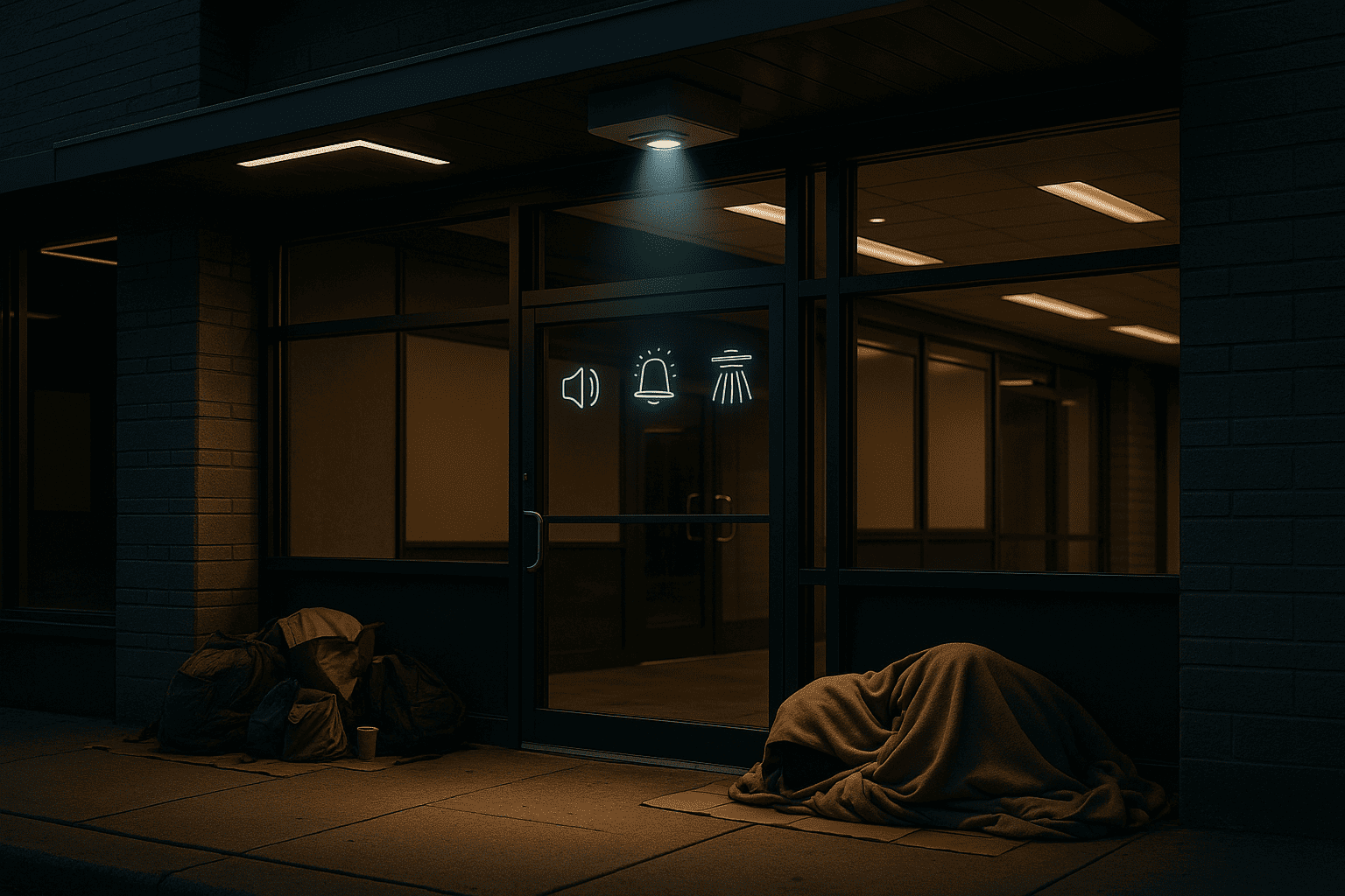 Modern architectural interior